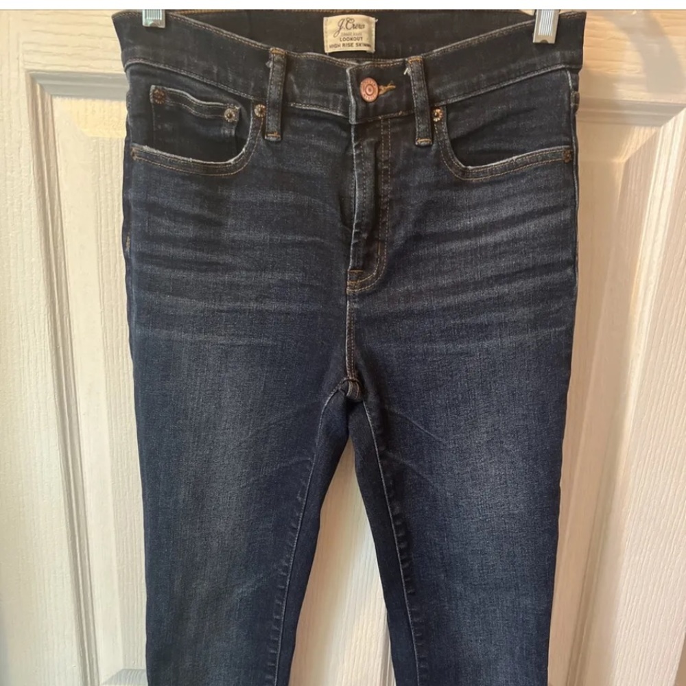 J. Crew Lookout High Rise Skinny Jeans Womens Size 27